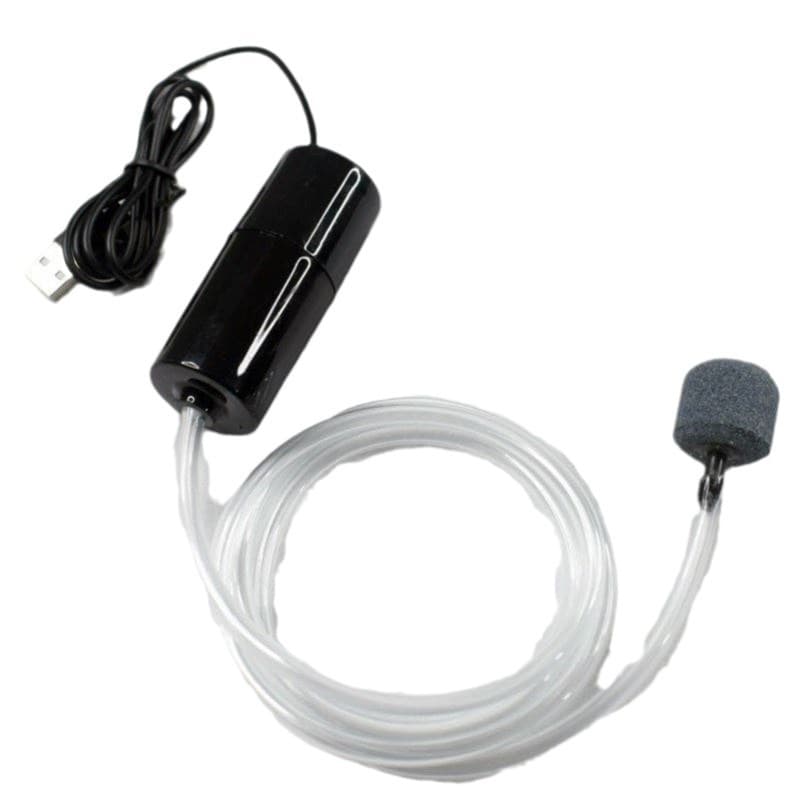 Bomba de Aquário USB Portátil - Oxigenação Eficiente, Econômica, Acessório para Tanques de Peixes de Água Doce e Salgada