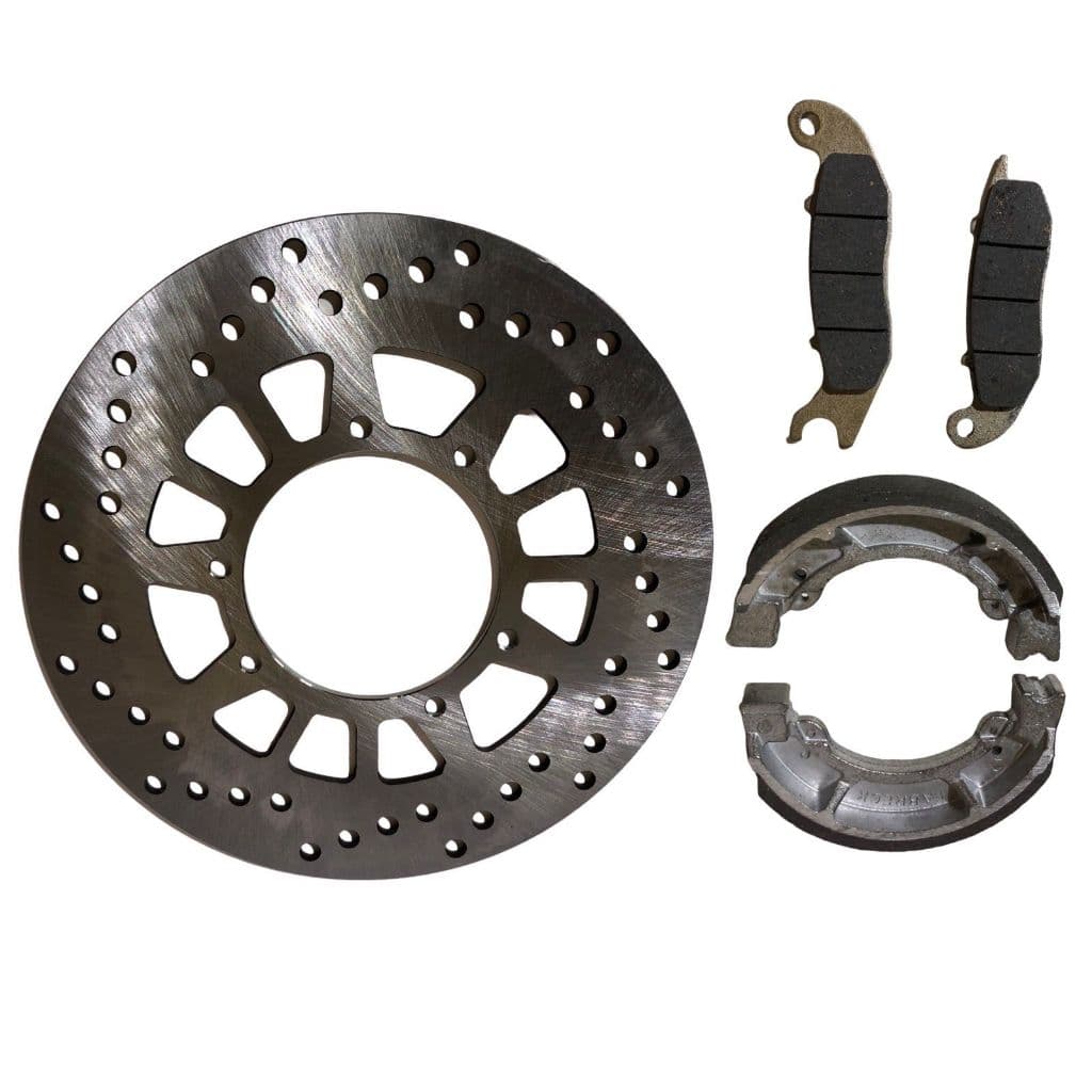 Disco Freio + Lona Freio + Pastilha Freio + Xtz Crosser 150