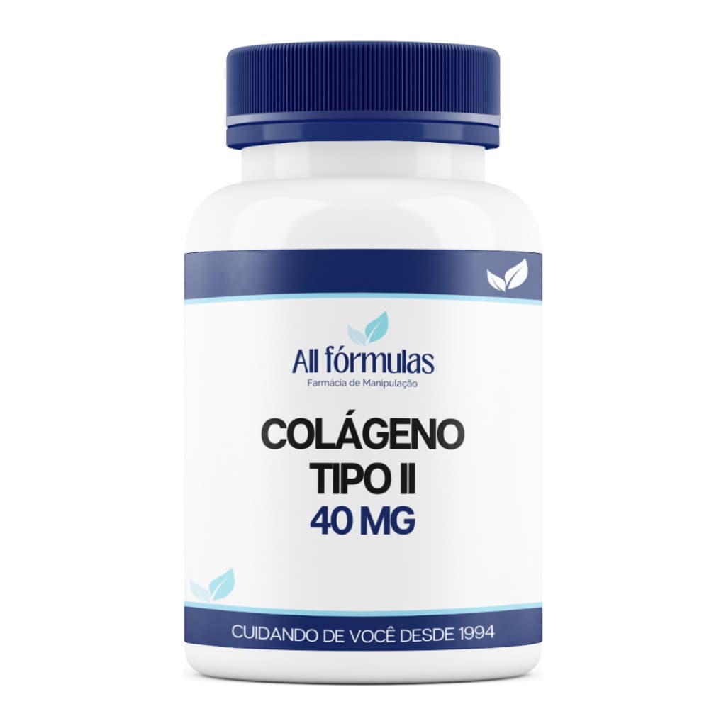 Colágeno Tipo 2 - 40mg - 60, 90 Cápsulas