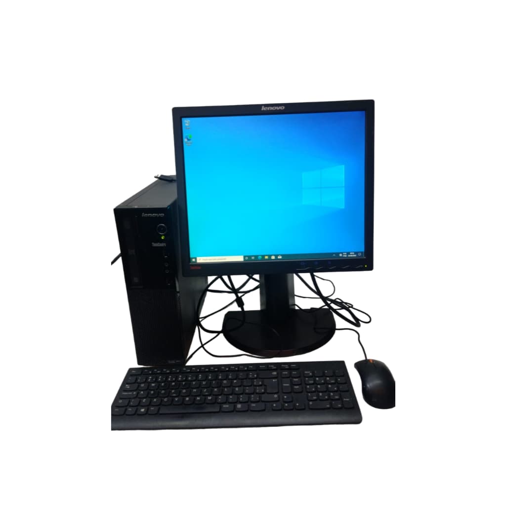 Computador Lenovo M92P CORE I5-3ª 4GB DDR3 SSD 240GB + Monitor 19 + Teclado E mouse