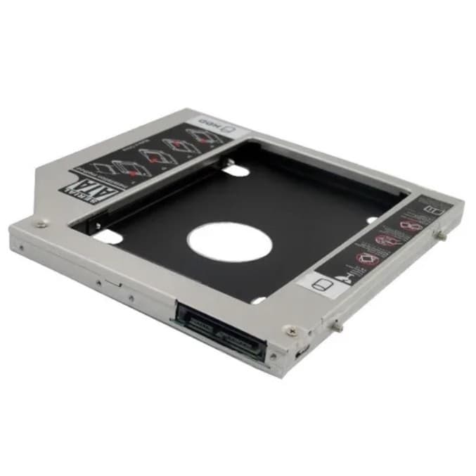 Adaptador Case Caddy 9,5mm Hd Ssd Sata 2.5 Gaveta Notebook