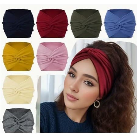 Faixa Para Cabelo Turbante Tiara Headband Skincare Afro Cacheado Liso Head Headband Testeira Tiara