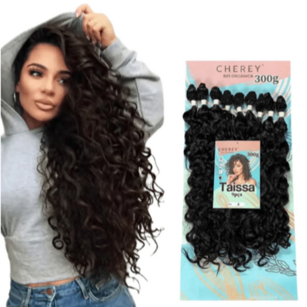 Cabelo Taissa Bio Orgânico Pacote contém 300 gramas da Cherey