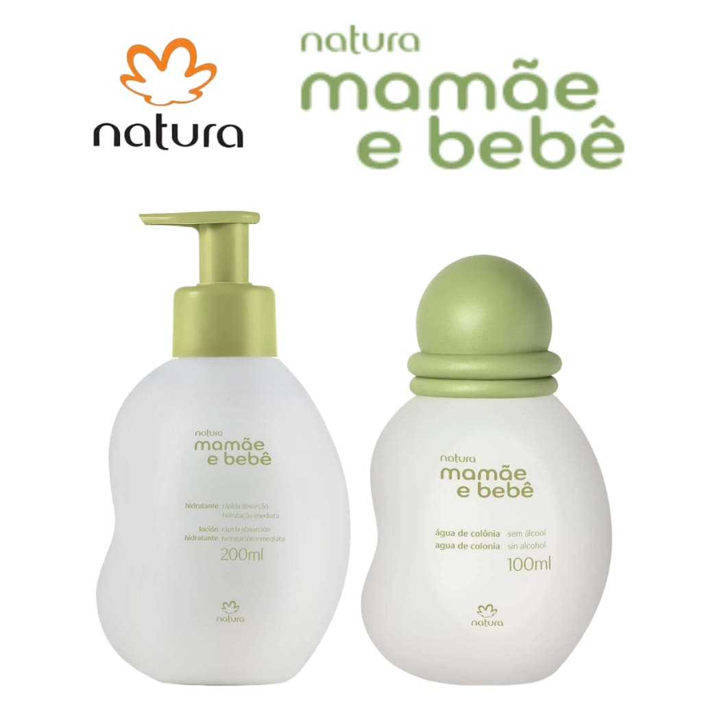 Kit Hidratante + Colônia Mamãe e Bebê (ORIGINAL E LACRADO!)