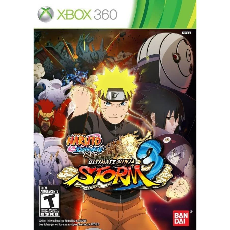 Naruto Shippuden Ultimate Ninja Storm 3 - Xbox 360 Desbloq LT