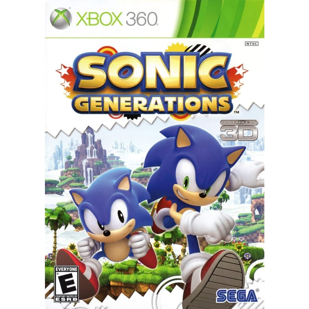 Sonic Generations - Xbox 360 Desbloq LT