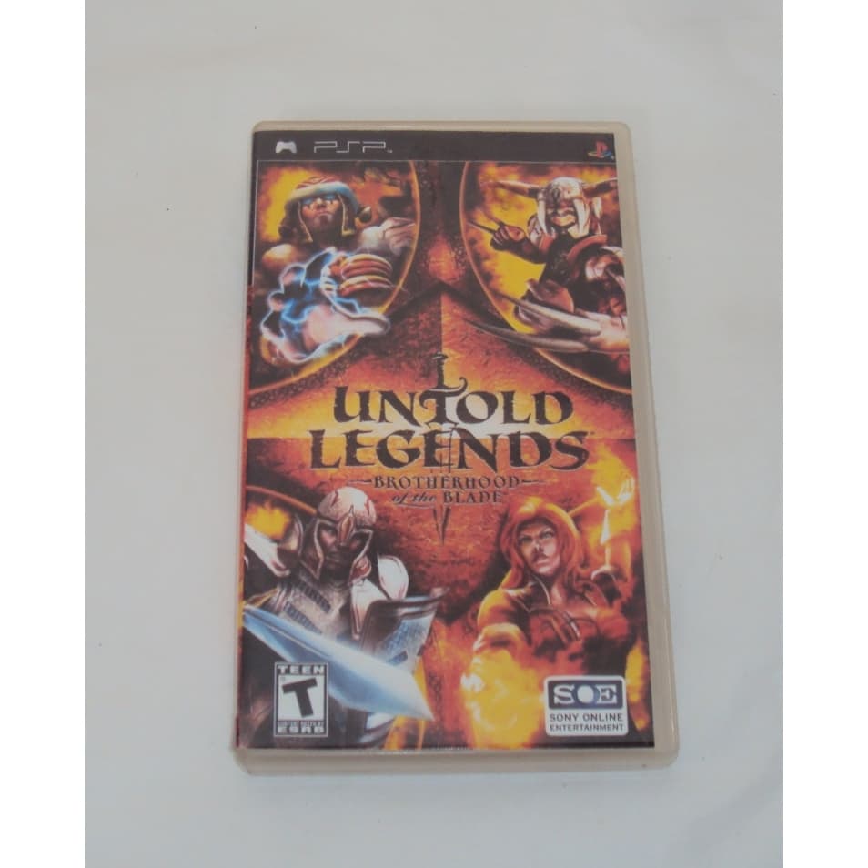Untold Legends - Brotherhood Of The Blade Original Para Psp