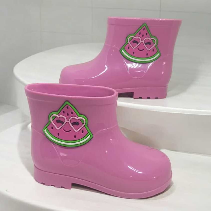 Galocha Infantil Menina Bota Criança Leve Confortável