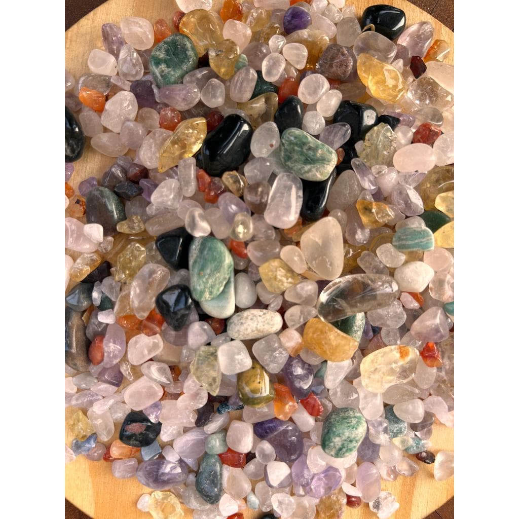 Cascalho De Pedras Roladas Naturais  Mista