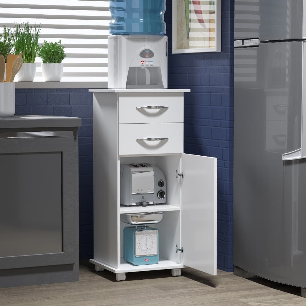 Balcão 2 Gavetas Multiuso P/Cozinha Base Bebedouro