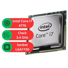 Processador Intel Core I7 I7-4770 3.4GHZ LGA 1150 Cache 8MB