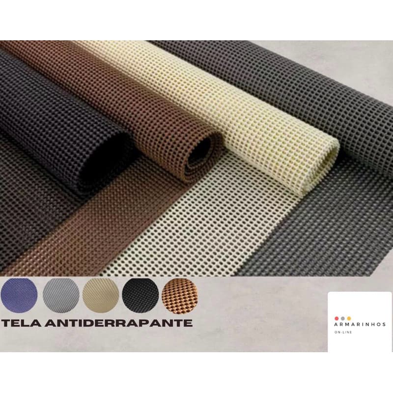 Tela Emborrachada Antiderrapante 4Metros X 1,20Metros   Varias cores  envio imediato