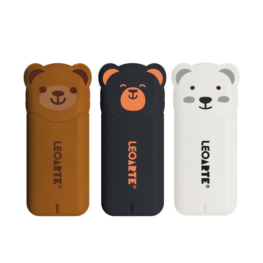 Corretivo em Fita Ursinhos MINI Fita Corretiva LeoArte - LEO&LEO - 5m x 5mm