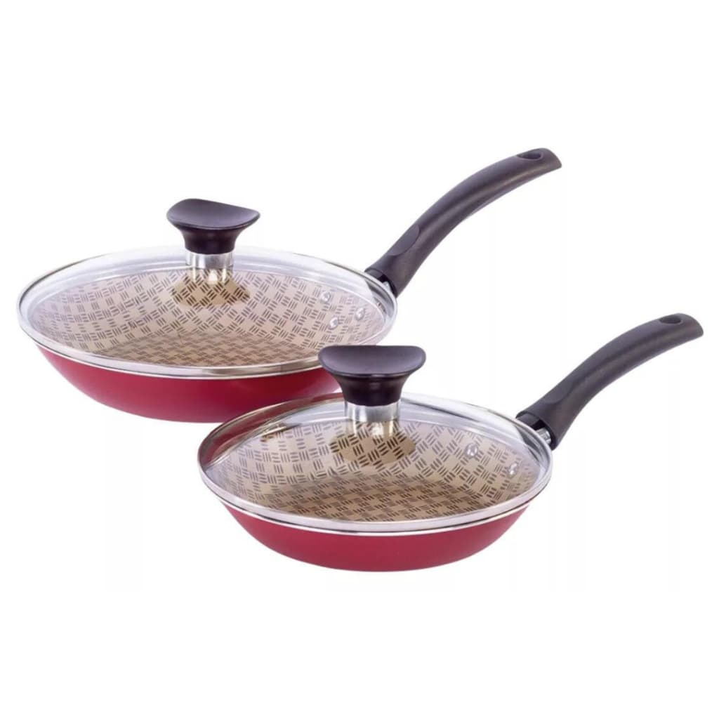 Jogo De Frigideiras Antiaderente Tramontina Em Aluminio Turim 16 e 20 Cm