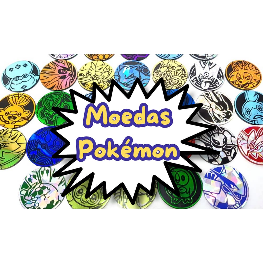 Moeda Pokémon Original Variadas
