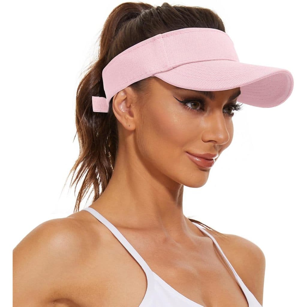 Viseira Fit Light importada Beach Tennis Academia Corrida Praia Caminhada Tamanho Ajustável