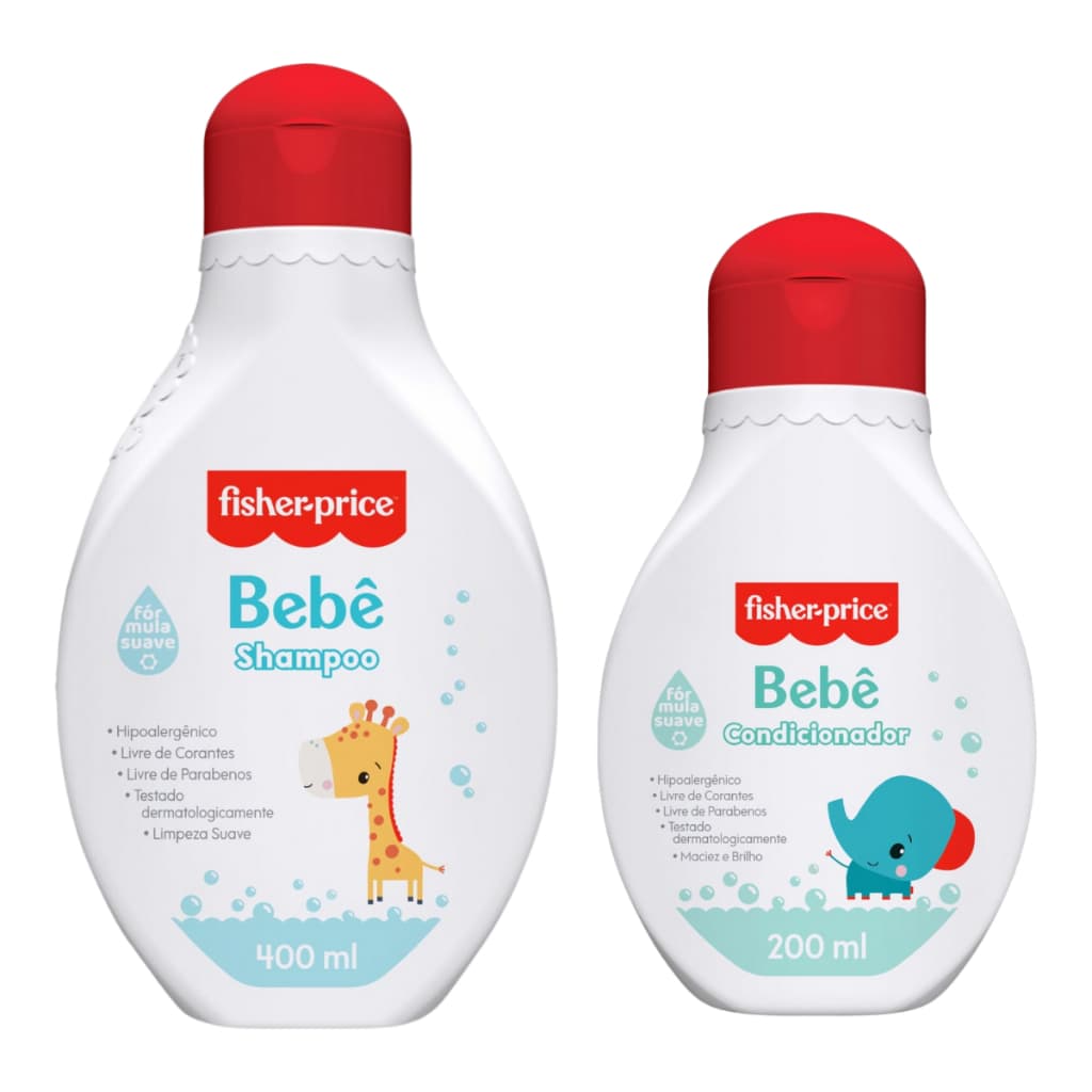 Kit Shampoo + Condicionador Bebê Fisher Price