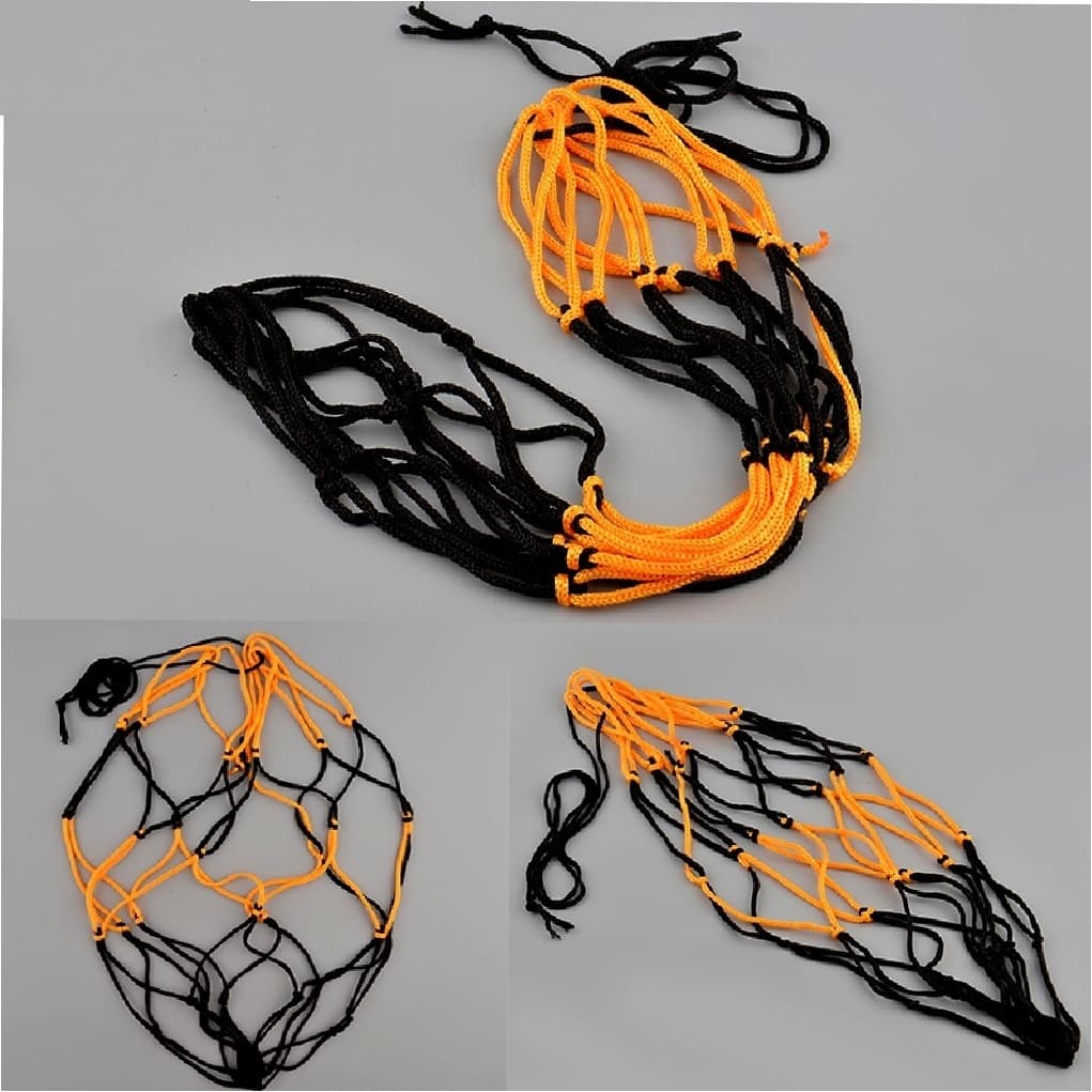 Kit 5 Redinhas para Carregar Bola de Futebol Volei Rede Nylon Mesh Bag