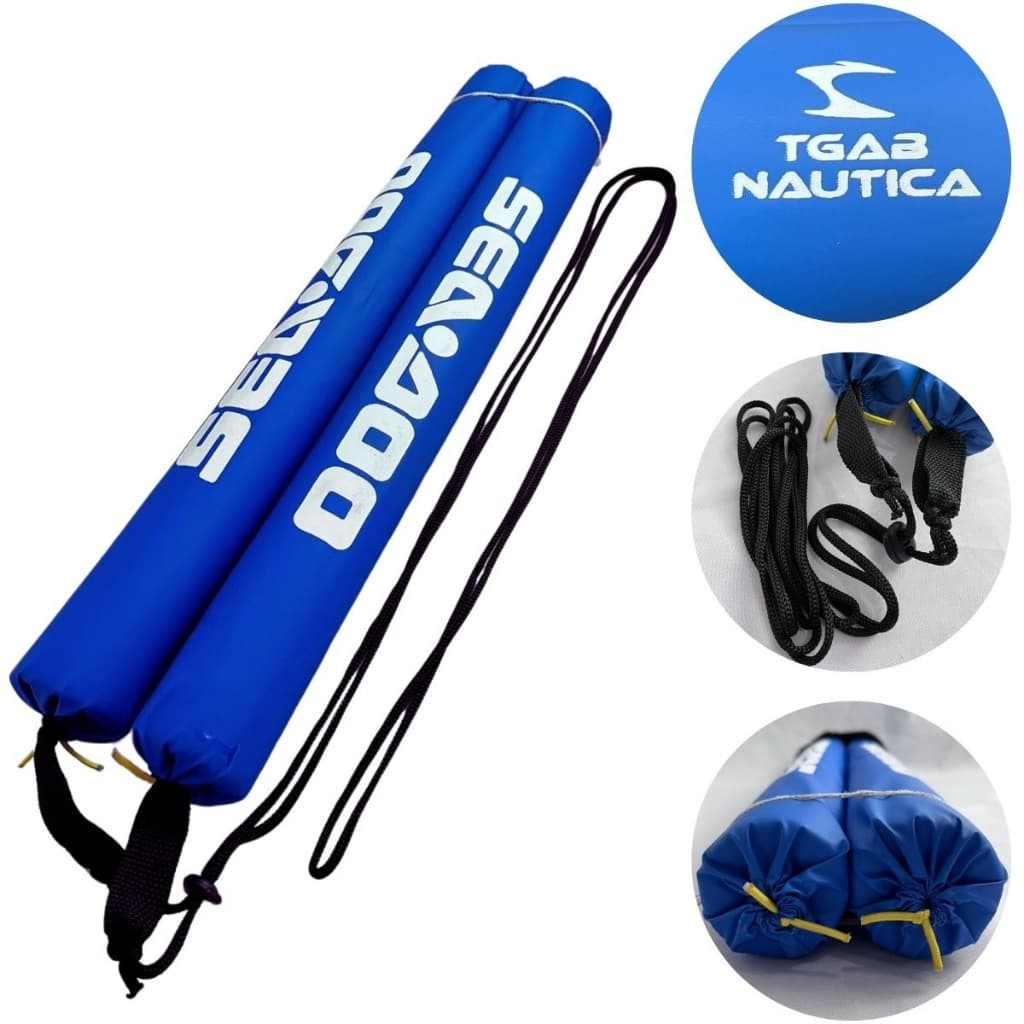 1 PAR DEFENSA PARA JET SKI COM LOGO SEA-DOO BARCO LANCH