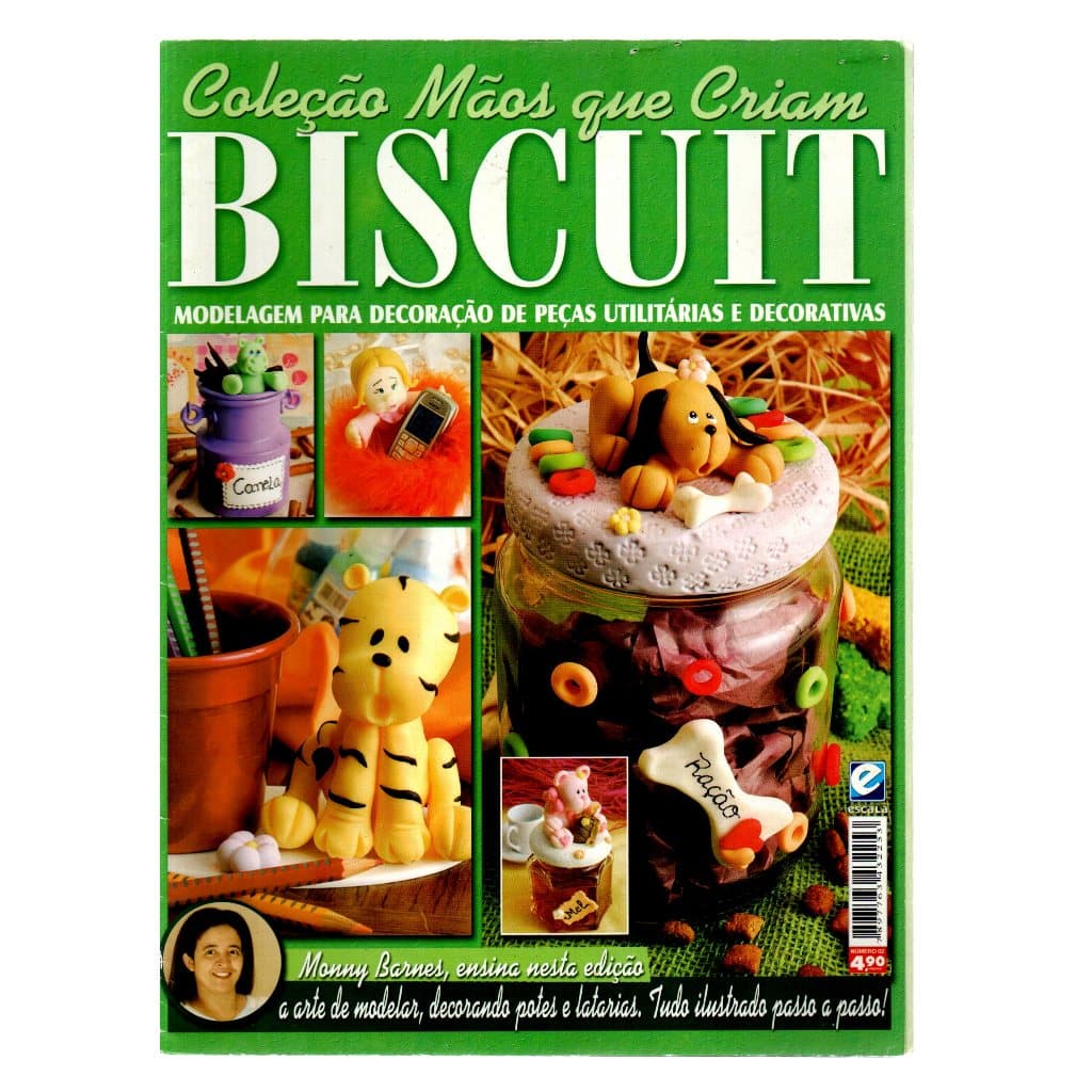 Revista Coleção Mãos Que Criam, Biscuit, Nº 02