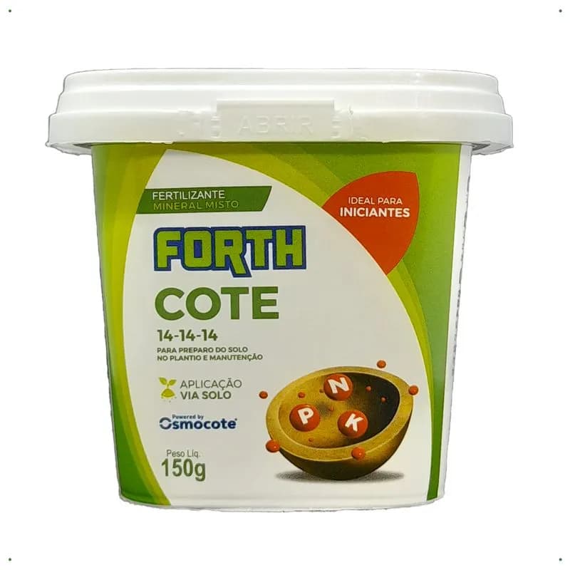 Adubo Fertilizante Forth Classic Osmocote Cote 14-14-14 150g