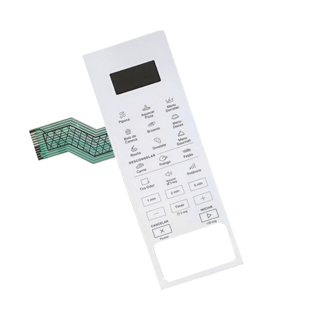 MEMBRANA COMPATIVEL MICROONDAS BRASTEMP BMS46 - BRANCA