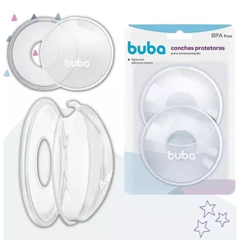 Conchas Coletora de Leite e Protetora para Seios - Buba