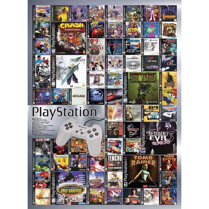 Jogo Ps1 6 a sua escolha cd prensado e saquinhos capa fotografica