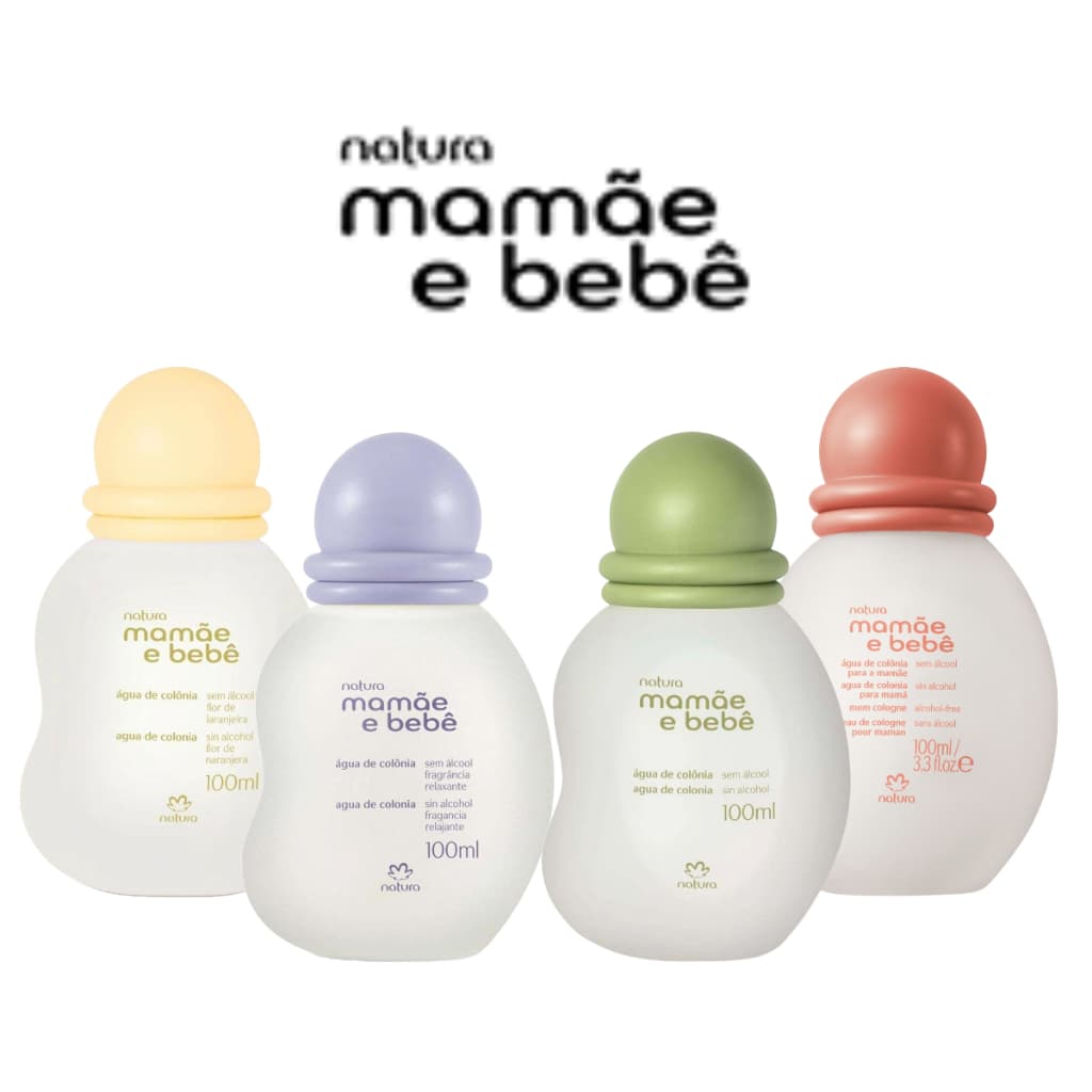 Mamãe e Bebê Água de Colônia 100ml ORIGINAL E LACRADO