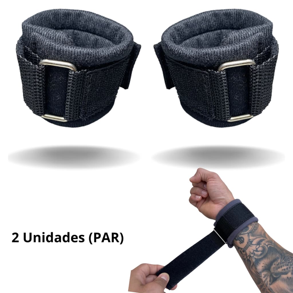 Par Munhequeira Cross Protetor Punho Treino Peso Musculação
