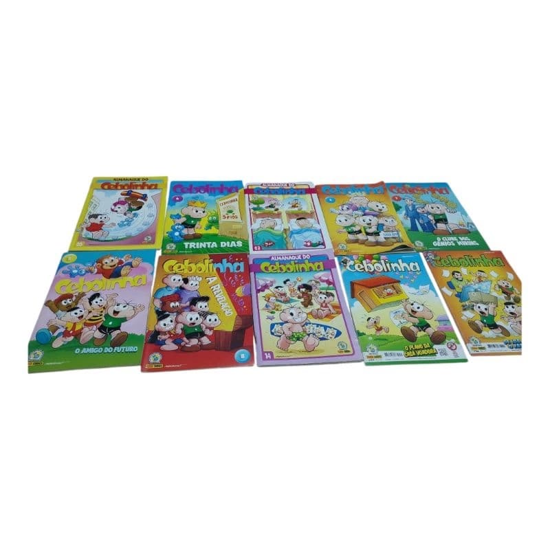 Kit Cebolinha c/10 edições NOVAS e sem repetições