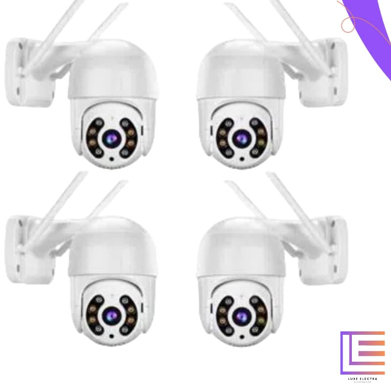 Câmera A8 Externa Ip A Prova D'água com Infravermelho Alarme Wifi Hd Sensor De Movimento Bivolt app icsee ou V380