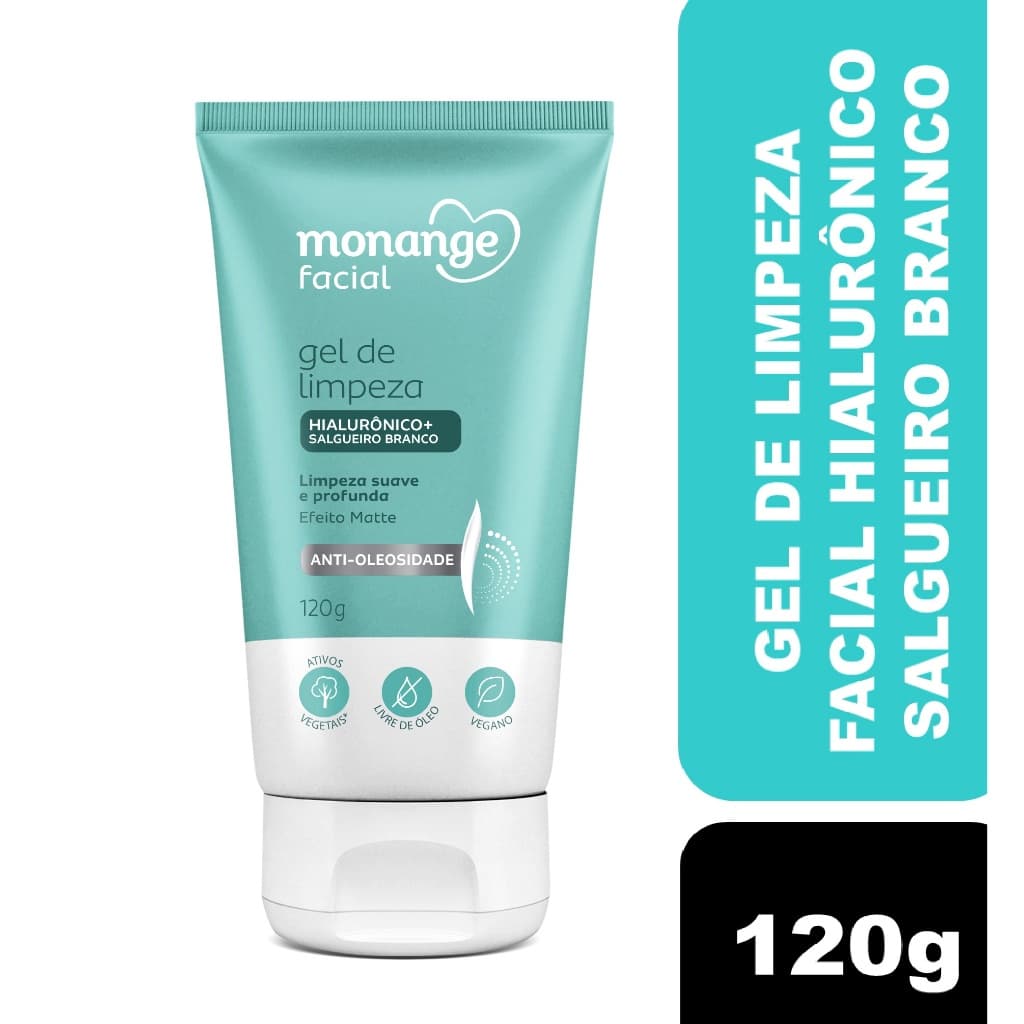 Gel de Limpeza Facial Anti-oleosidade 120g Monange
