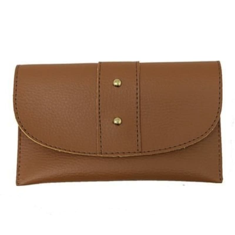 Carteira Feminina marrom bolsa de mão