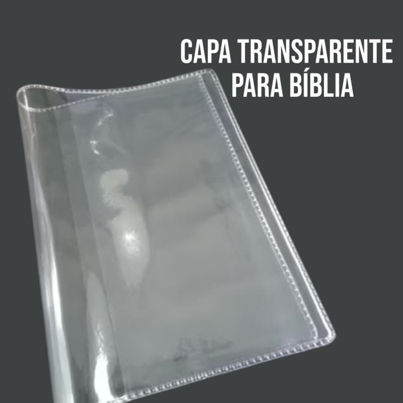 ADICIONE CAPA TRANSPARENTE PROTETORA AO SEU PEDIDO