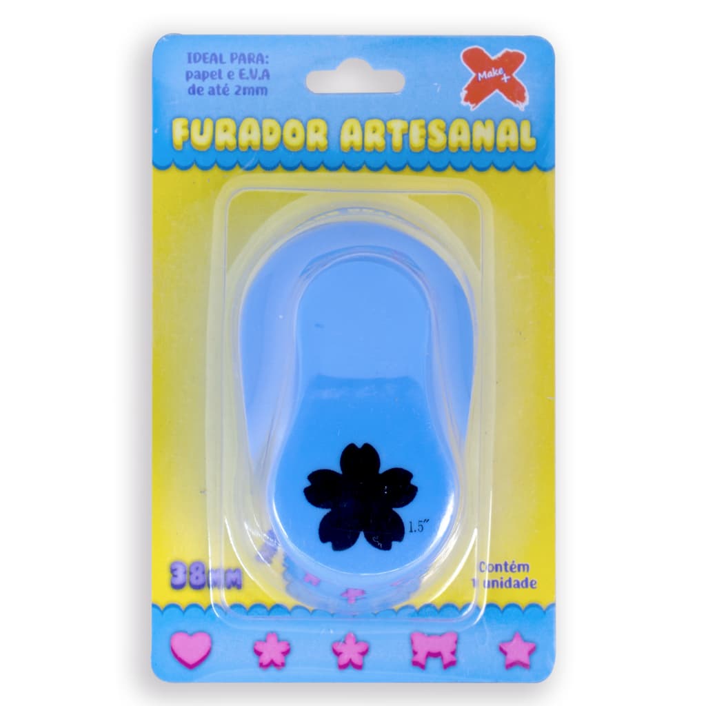 Furador Cortador Flor Sakura 38mm 3.8cm Para Papel e Eva Make+