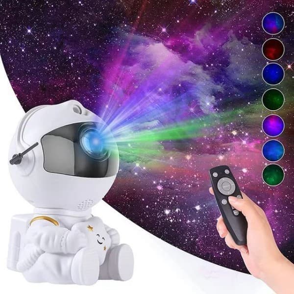 Galaxy Star Projetor Céu Estrelado Luz Da Noite Astronauta LED Lâmpada Luminárias Decorativas Promoção