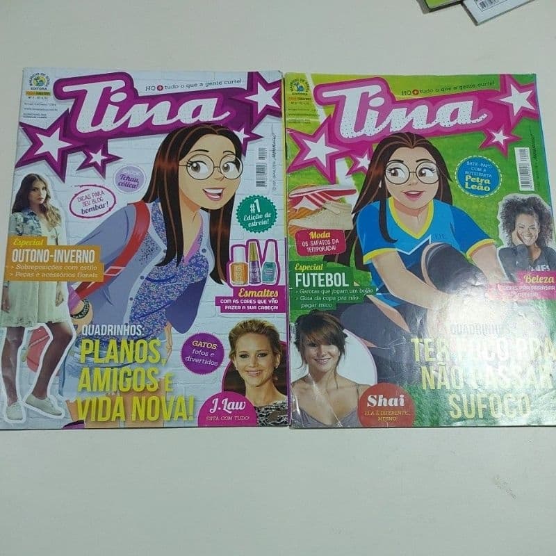 Tina especial revista kit com 5 edições
