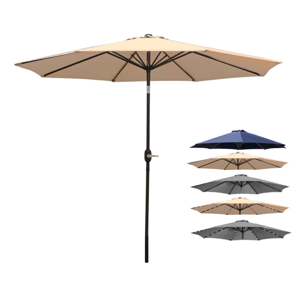 Ombrelone Central Redondo 2,70 Metros Articulado