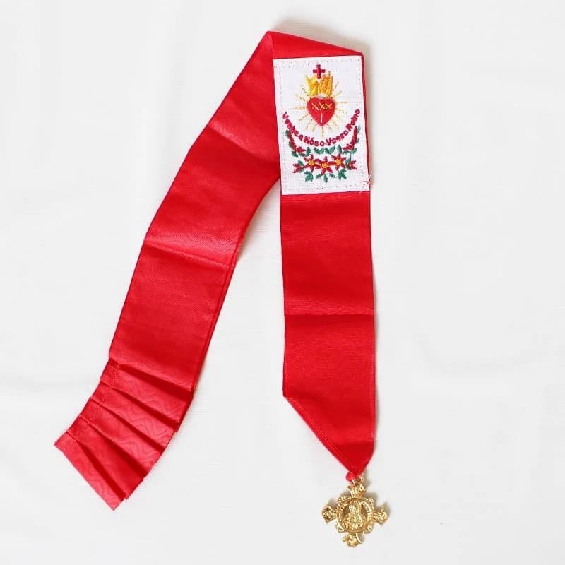 FITA-FAIXA DO APOSTOLADO VERMELHA MASCULINA