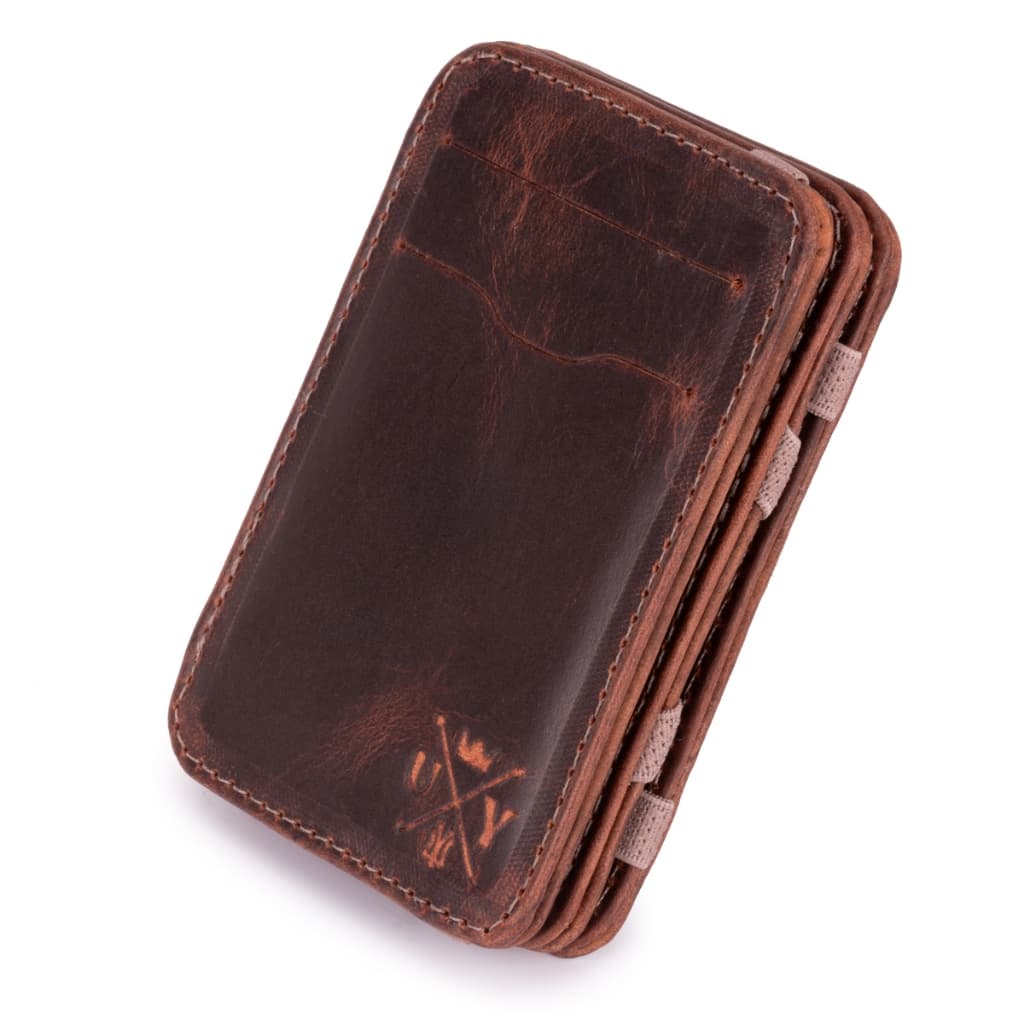 Carteira Magica Masculina em Couro Legitimo para CNH Cedúlas Cartões