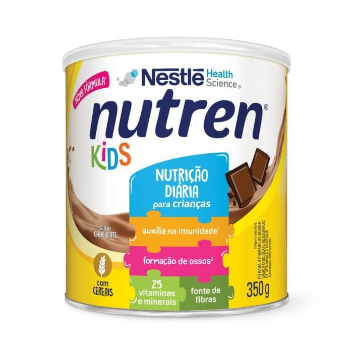 Kit C/3 Nutren Kids Chocolate 350g Nestle