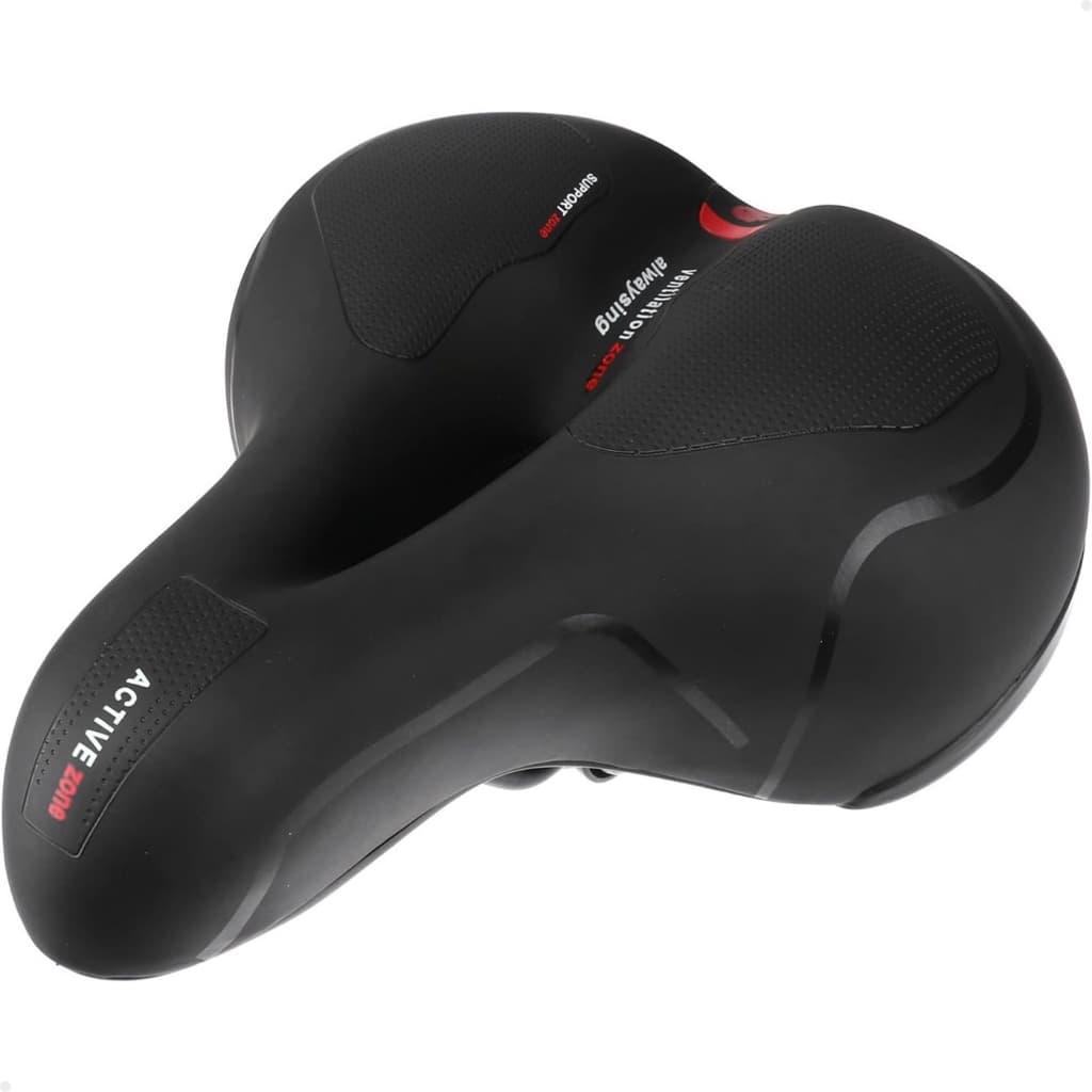 Banco Selim para Bicicleta 2 Molas Largo com Fita Refletiva Lorben