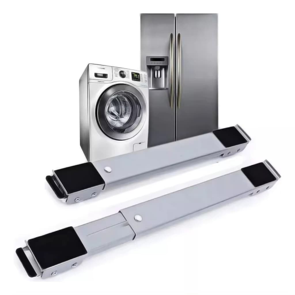 Suporte De Base Com Rodinha  Universal Para Geladeira Fogão E Máquina De Lavar Lousa Base Carrinho até 200kg Ajustável