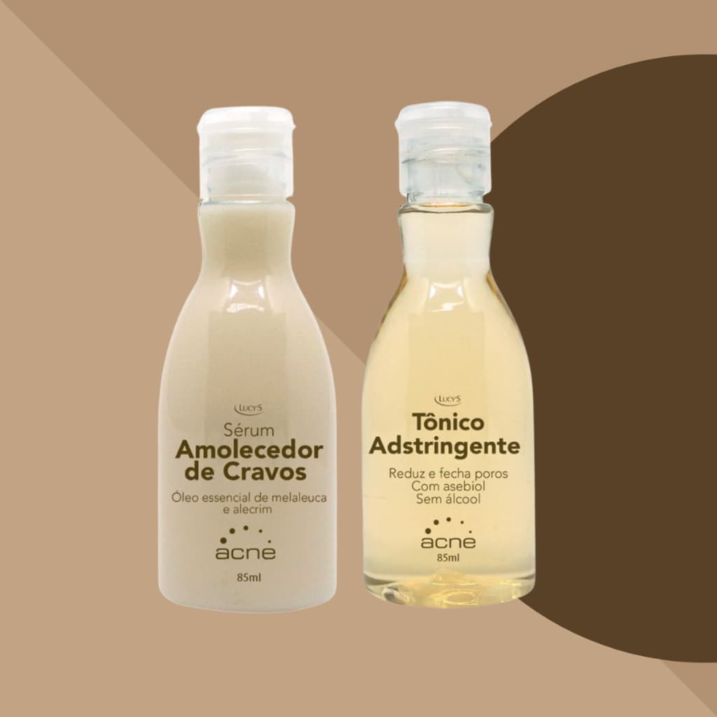 Amolecedor de Cravos + Tônico Adstringente