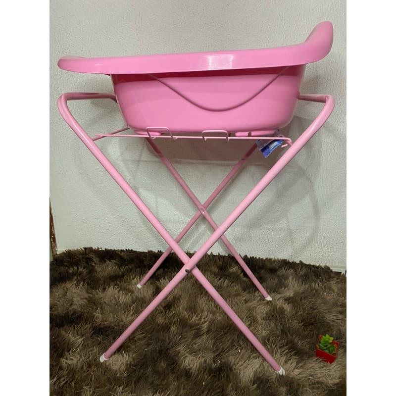 Kit Banho com banheira e suporte Infantil menino menina pet