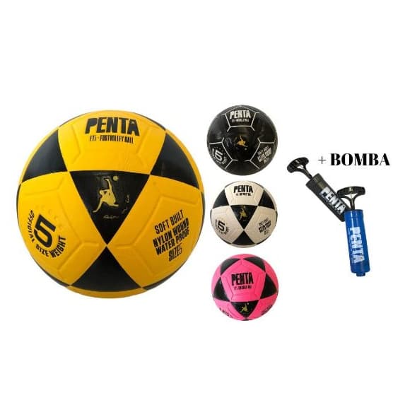 Bola de Futevolei Penta Sports Ft5 Profissional Altinha com Bomba de Ar - Escolha a sua cor!