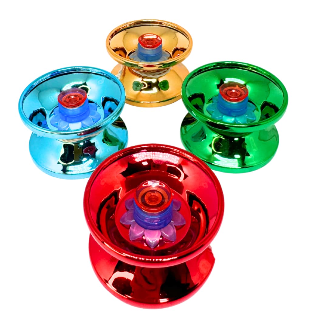 Io-io Yoyo Ioio Yo-yo Ioiô Aluminio Rolamento Profissional para Manobras Fenix Brinquedo Presente