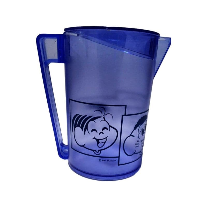 Jarra de acrílico com tampa turma da Mônica  2 Lt