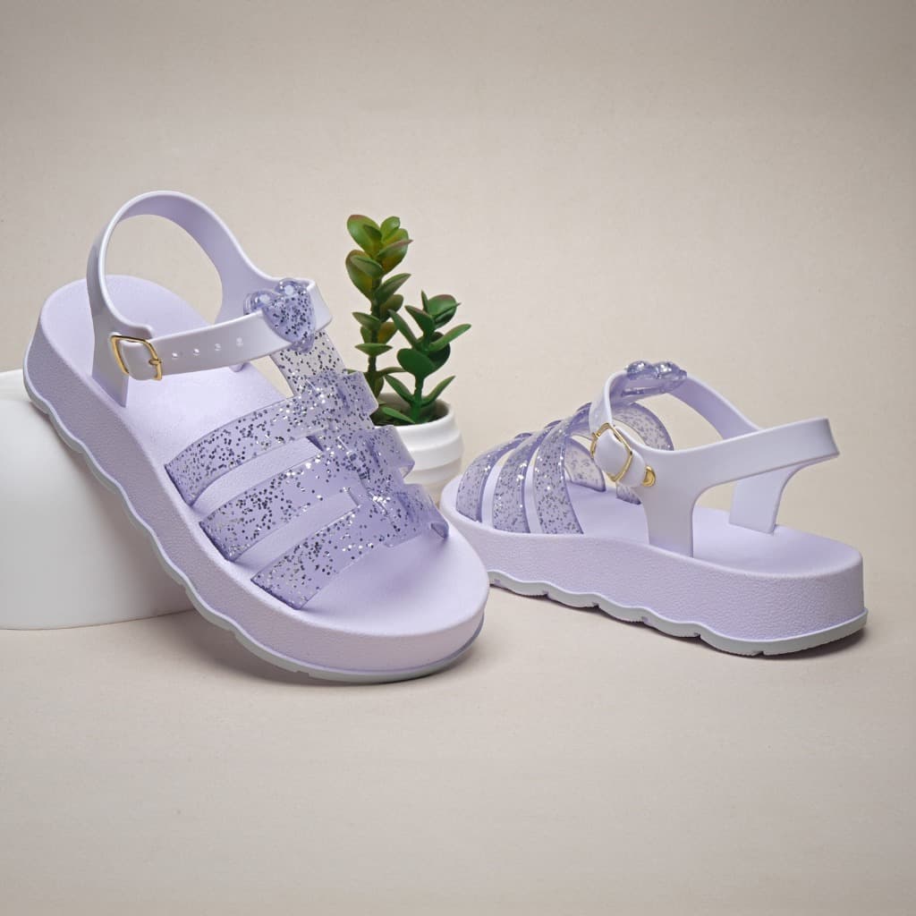 Sandália Infantil LULU ♥️ Juvenil Feminina Papete NOVA  144 Leve Macia Mais Vendida